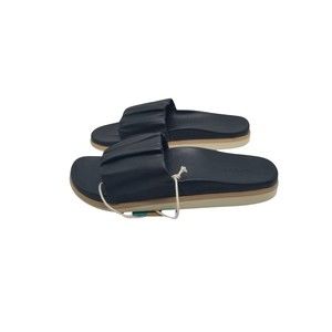 Olukai Pihapiha Women's Black / Off White Slide Sandal Size US 8